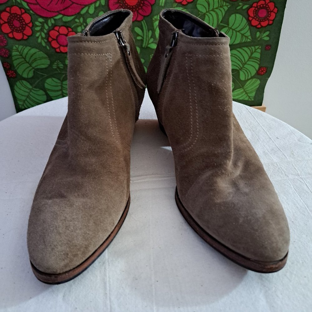 Aquatalia Marvin K Finn Suede Booties